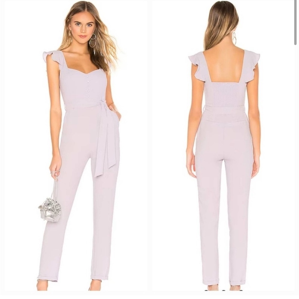 NWT never worn XS lavender revolve jumpsuit.